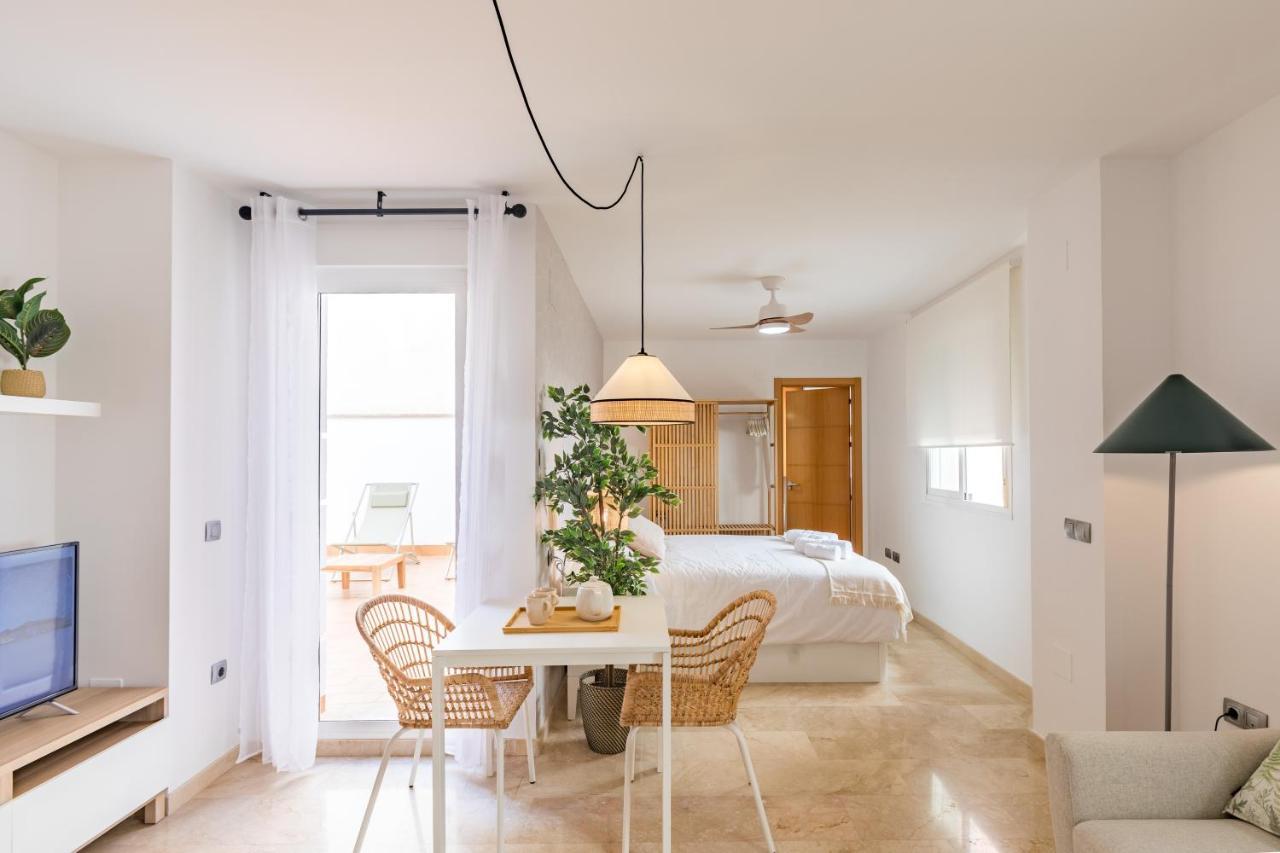 Teatro Suites Malaga City Flat ภายนอก รูปภาพ