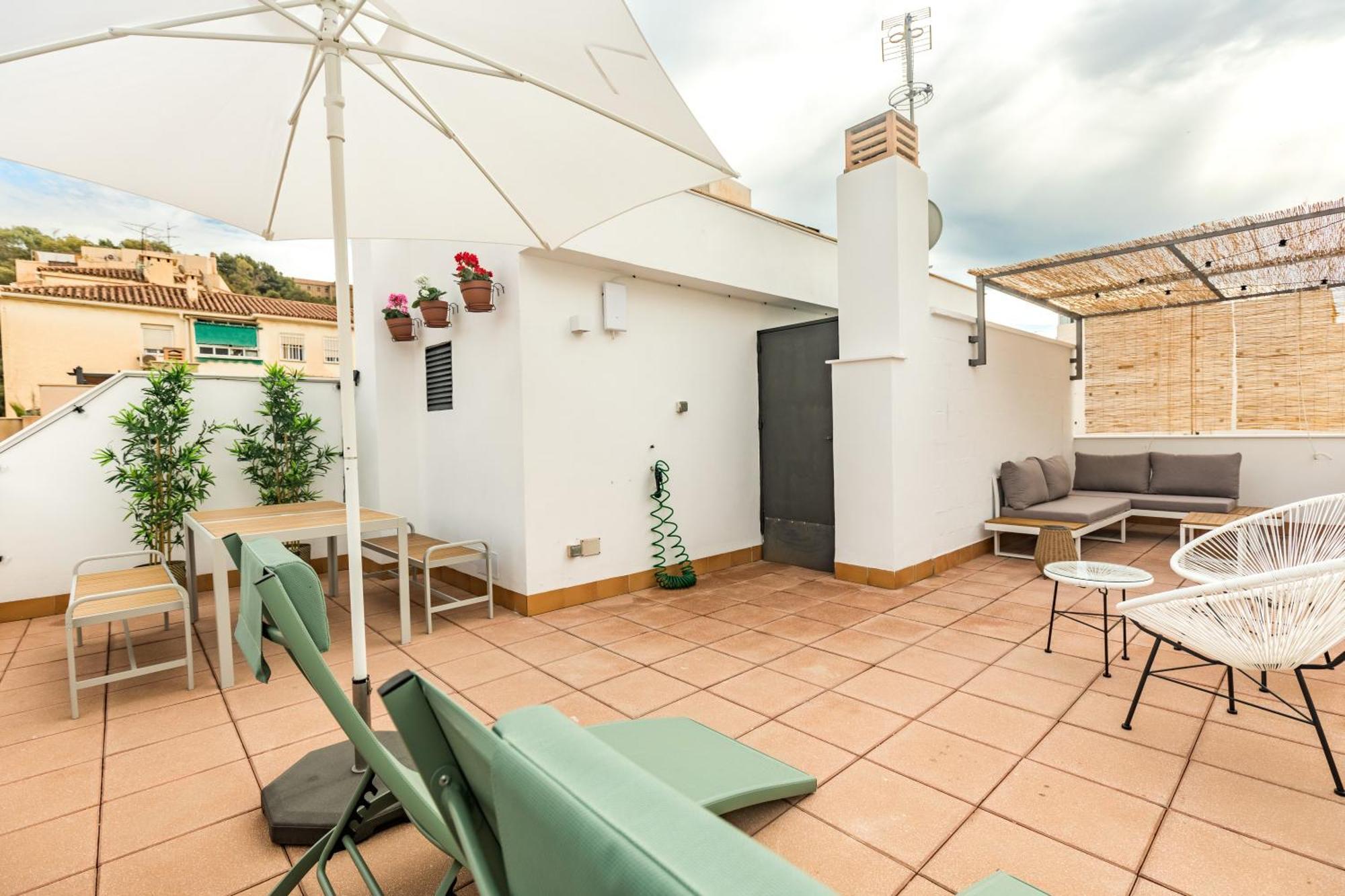 Teatro Suites Malaga City Flat ภายนอก รูปภาพ
